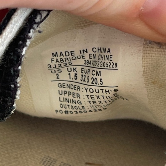 Converse all star black and white low top sneakers - Picture 8 of 9